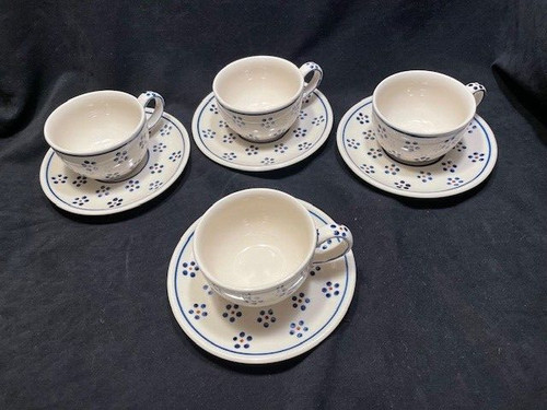 Polish pottery tea coffee set - pottery, tea/coffee